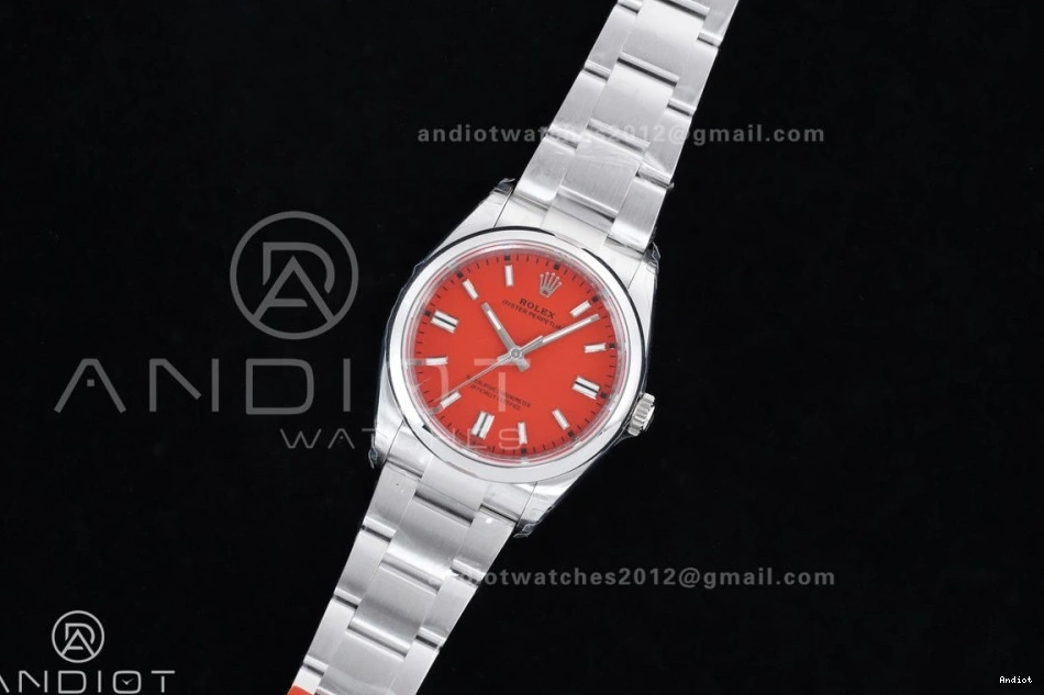 VSF Perpetual Dial V2 DD3230 Red Steel 126000 1:1 Oyster Best 904L 36mm Edition 1123